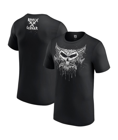 WWE Brock Lesnar Logo T-Shirt - Black - Mens