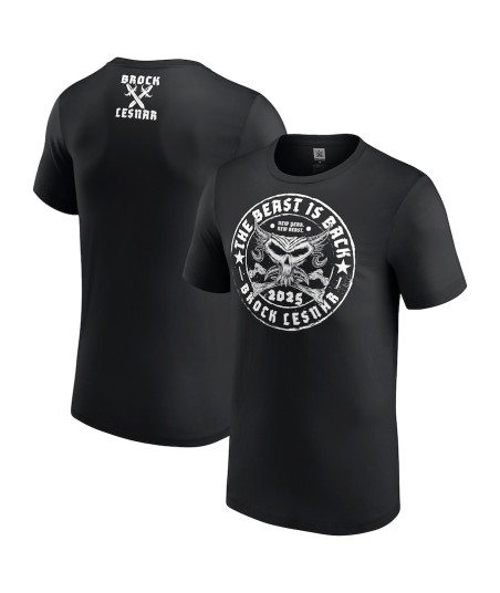 Men's Black Brock Lesnar The Beast Is Back T-Shirt