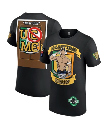 WWE John Cena Farewell 2025 Dublin T-Shirt - Black - Mens