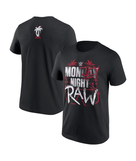Jey Uso Monjey Night Raw T-Shirt - Black - Mens