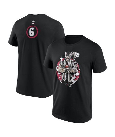 WWE Wyatt Sicks Erick Rowan Lumis Collection T-Shirt - Black - Mens