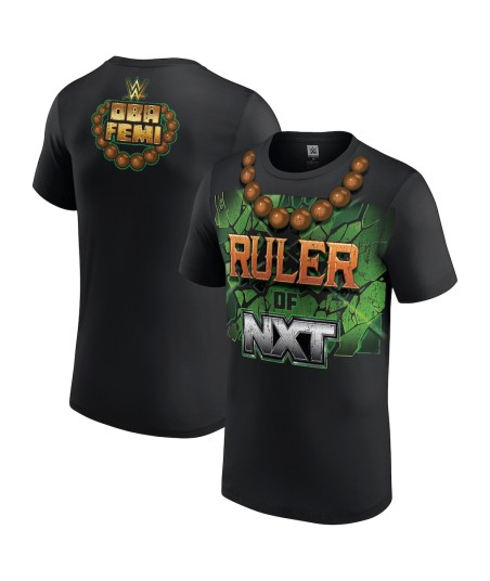 Men's Black Oba Femi Ruler of NXT T-Shirt