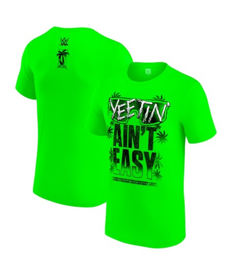 Men's Green Jey Uso Yeetin' Ain't Easy T-Shirt