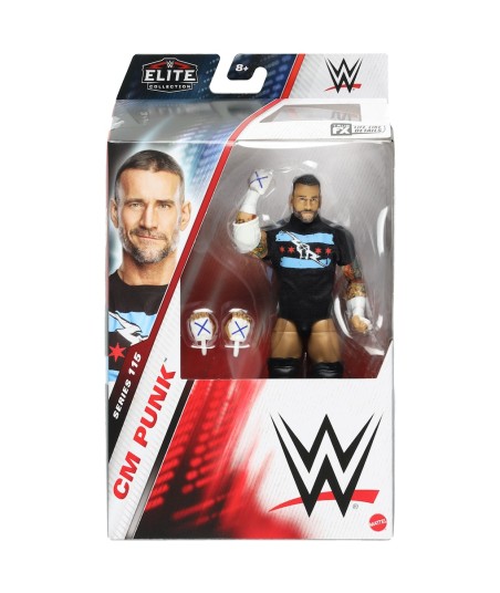 Mattel CM Punk Elite Collection Series 115 Action Figure