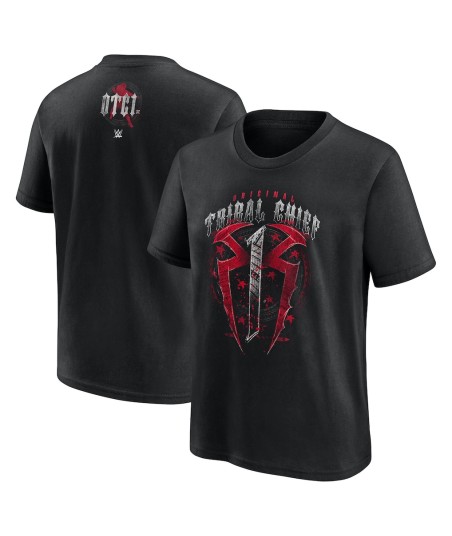 Roman Reigns OTC Authentic T-Shirt - Black - Youth