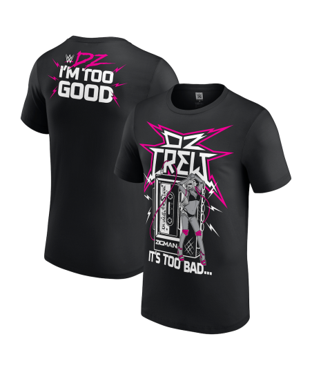 WWE Dolph Ziggler On With The Show T-Shirt - Black - Mens