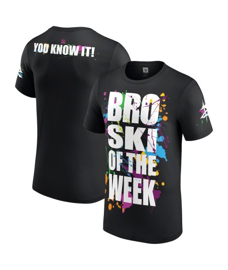 Men's Black Zack Ryder Broski of the Week T-Shirt