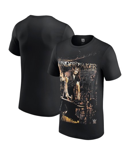 Men's Black The Undertaker 35 Years Blacksmith T-Shirt