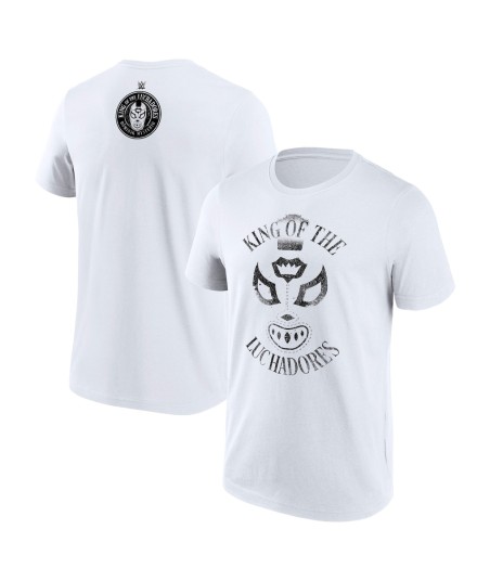 Dominik Mysterio King of the Luchadores T-Shirt - White - Mens