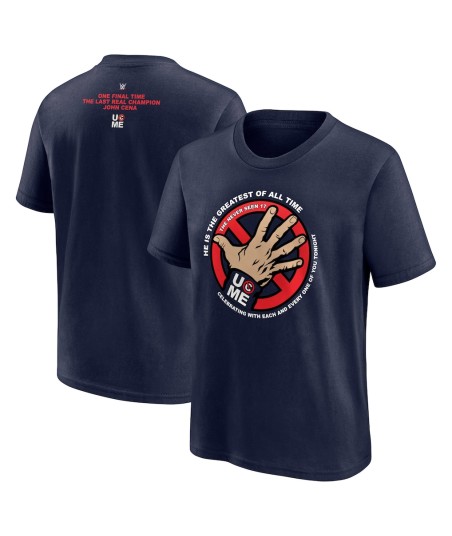 John Cena The Greatest Of All Time T-Shirt - Navy - Youth