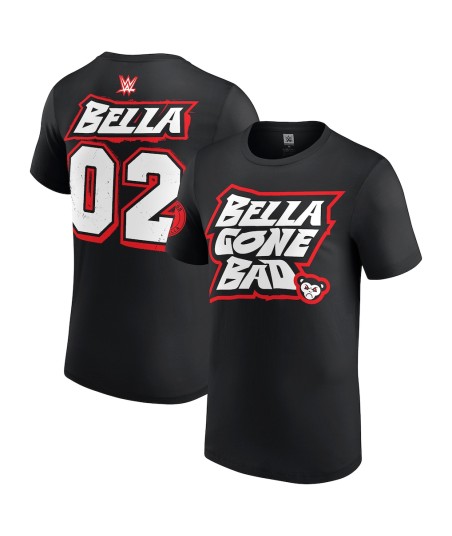 Men's Black Nikki Bella Bella Gone Bad T-Shirt