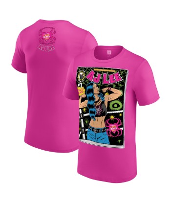 Men's Pink AJ Lee Comic...