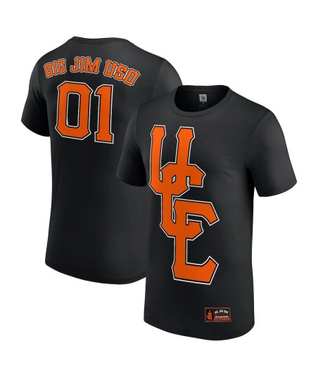 WWE Jimmy Uso Big Jim Uso T-Shirt - Black - Mens