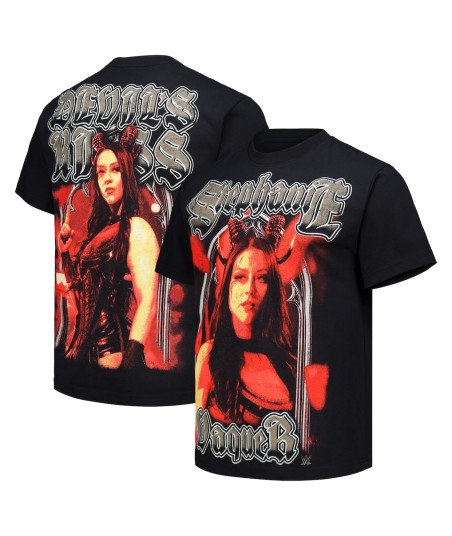 Men's Ripple Junction Black Stephanie Vaquer Devil's Kiss Boxy T-Shirt