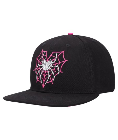 AJ Lee Spider Logo Flat Cap