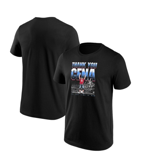 WWE John Cena Thank You Cena T-Shirt - Black - Mens