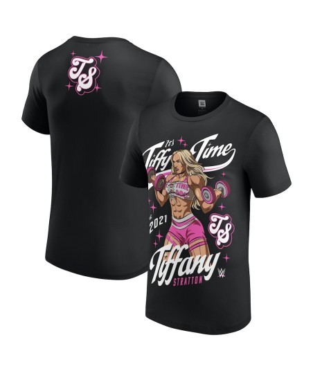 WWE Tiffany Stratton Est. 2021 T-Shirt - Black - Mens