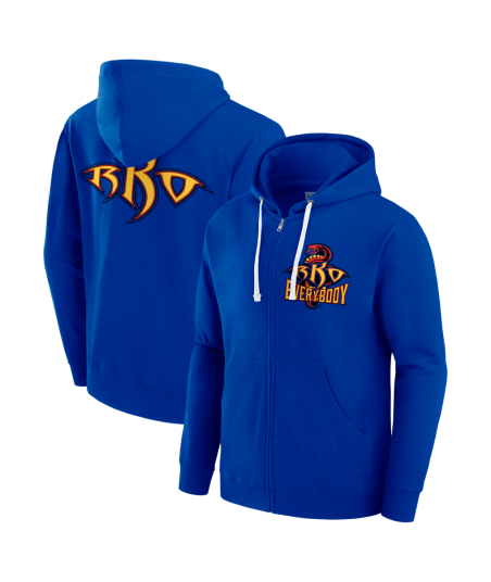 Men's Blue Randy Orton Cobalt Full-Zip Hoodie