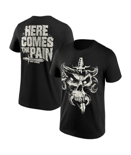 WWE Brock Lesnar Here Comes The Pain T-Shirt - Black - Mens