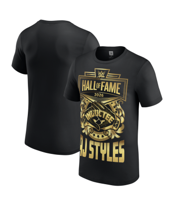 Men's Black AJ Styles WWE...