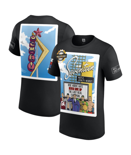 WWE John Cena WrestleMania 42 Official Host T-Shirt - Black - Mens