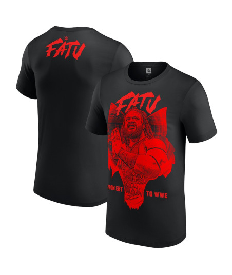 Jacob Fatu From EBT to WWE Graphic T-Shirt - Black - Mens