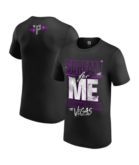 Paige Scream For Me Vegas T-Shirt - Black - Mens