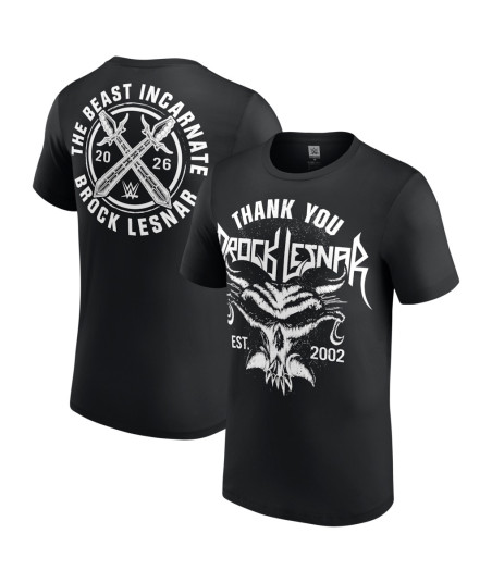 WWE Brock Lesnar Est 2002 T-Shirt - Mens