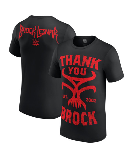 WWE Brock Lesnar Red Logo T-Shirt - Mens