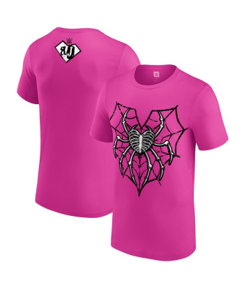 WWE AJ Lee Web Heart Pink...