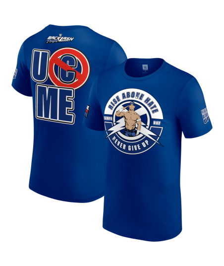 Men's Blue John Cena Backlash: Tampa T-Shirt