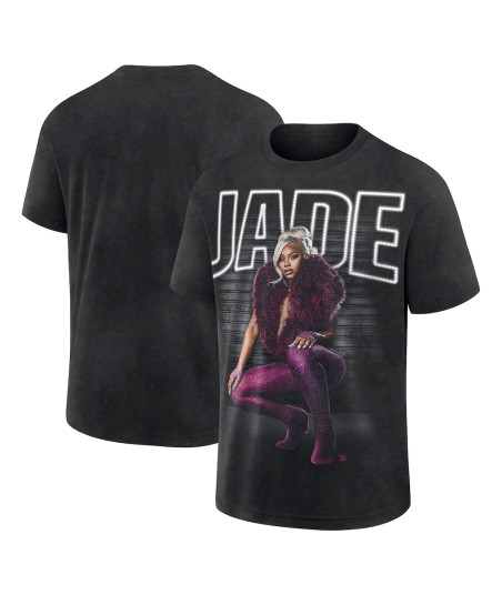 Men's Black Jade Cargill Look Elevated Boxy T-Shirt