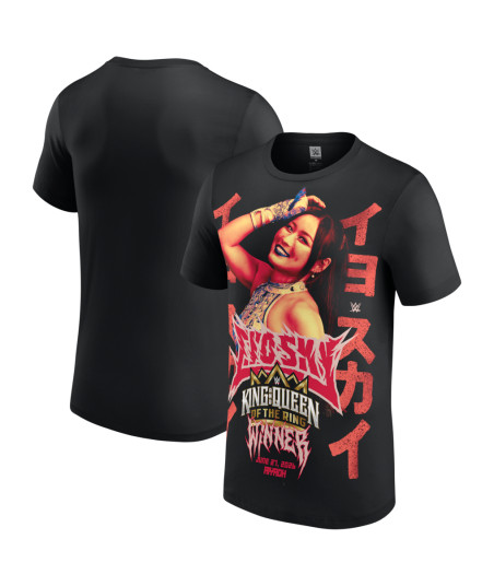 Men's Black IYO SKY Night of Champions 2026 Queen of the Ring Winner T-Shirt