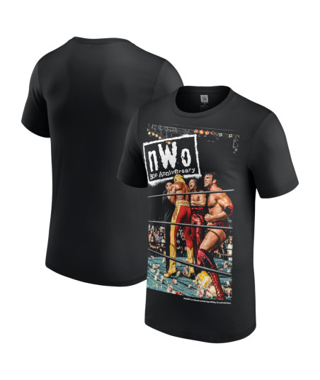Men's Black nWo 30th Anniversary Photo T-Shirt