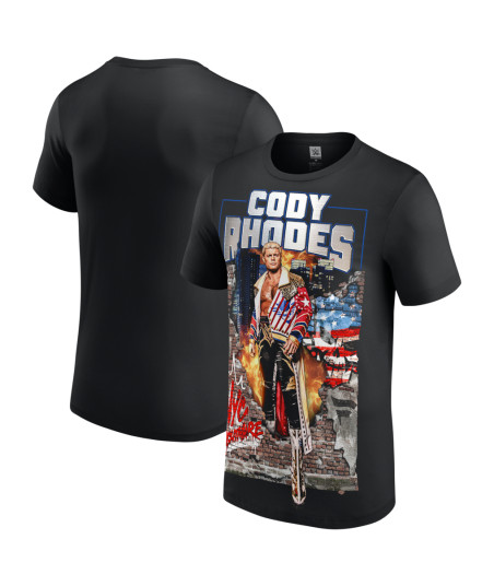 Men's Black Cody Rhodes Fanatics Fest New York 2026 T-Shirt