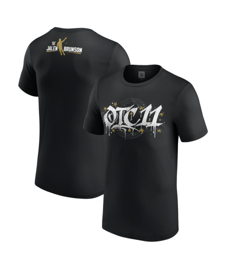 Men's Black Roman Reigns x Jalen Brunson OTC T-Shirt