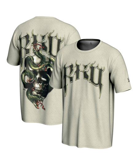 Randy Orton RKO Skull T-Shirt - Tan