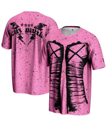 CM Punk Fists T-Shirt - Pink