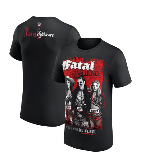 Men's Black Fatal Influence Photo T-Shirt