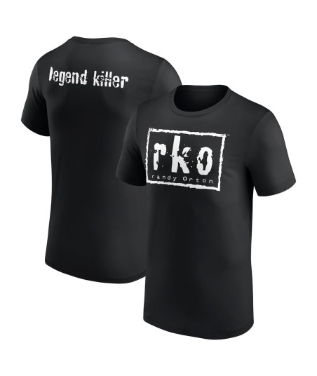 Men's Black Randy Orton WWE Legend Killer Retro T-Shirt