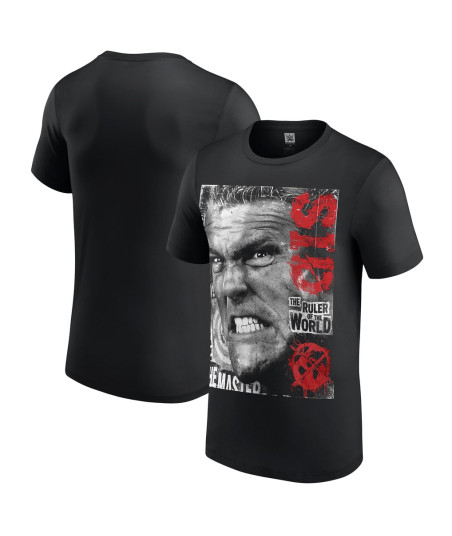 Men's Black Sycho Sid WWE The Ruler of the World T-Shirt