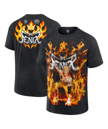 Men's Black Rey Fenix AAA Flames T-Shirt