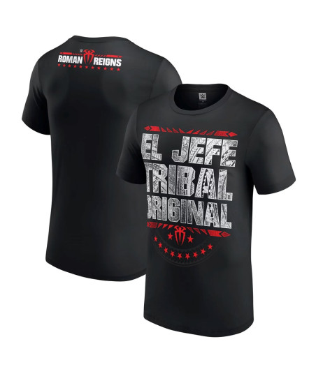 WWE Roman Reigns El Jefe Tribal T-Shirt - Mens