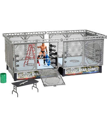 WWE War Games Playset...